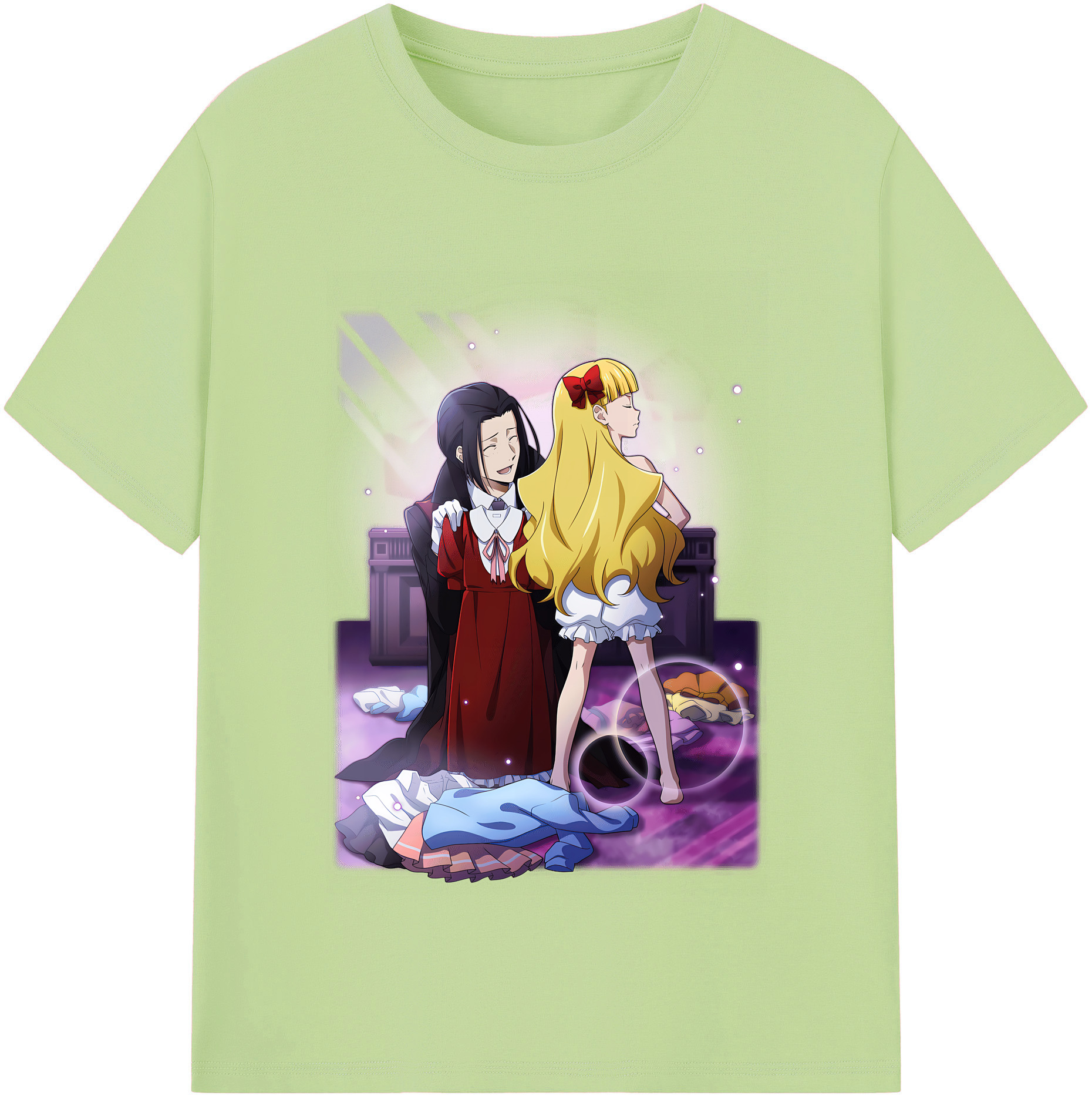 （画像用） 文豪ストレイドッグス Bungo Stray Dogs 綿100％半袖Tシャツ（フロントプリント）